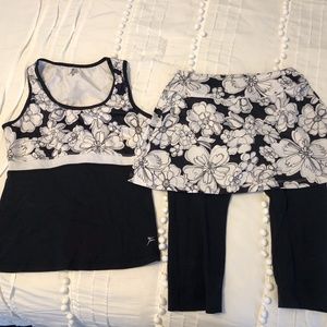 Running Skort and Top by Run Girl Run Size Med